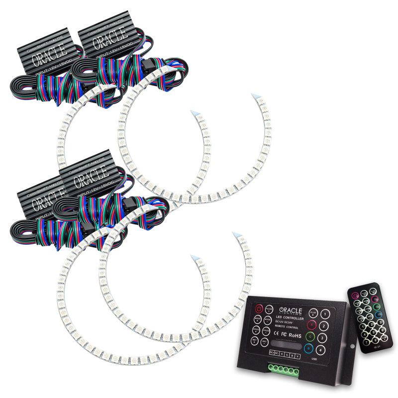 ORACLE Lighting Oracle Honda Accord Coupe/Sedan 03-07 Halo Kit - ColorSHIFT w/ 2.0 Controller
