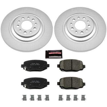 PowerStop Power Stop 14-19 Jeep Cherokee Rear Z17 Evolution Geomet Coated Brake Kit