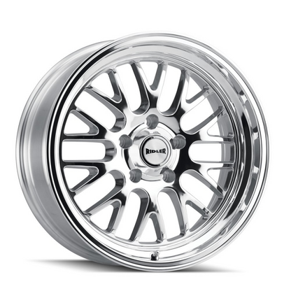 Ridler Wheels Ridler 607 18x9.5 / 5x120.65 BP / 6mm Offset / 83.82mm Hub Polished Wheel