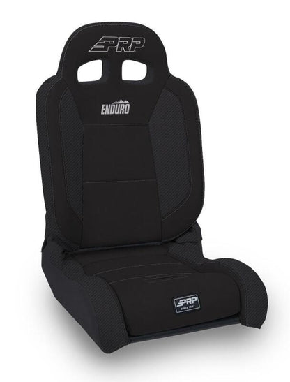 PRP Seats PRP EnduroDaily Reclining Suspension Seat - Black Suede - Driver