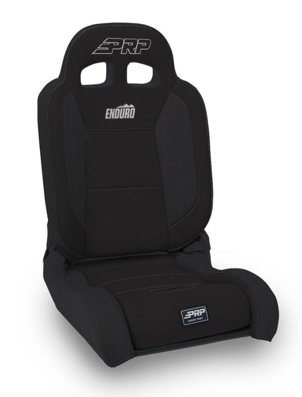 PRP Seats PRP EnduroDaily Reclining Suspension Seat - Black Suede - Passenger