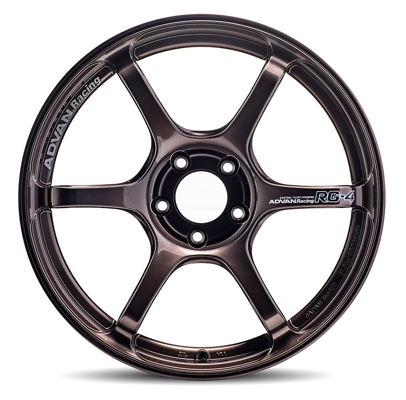 Advan RG-4 18x9.5 +45 5x120 Racing Copper Bronze Wheel