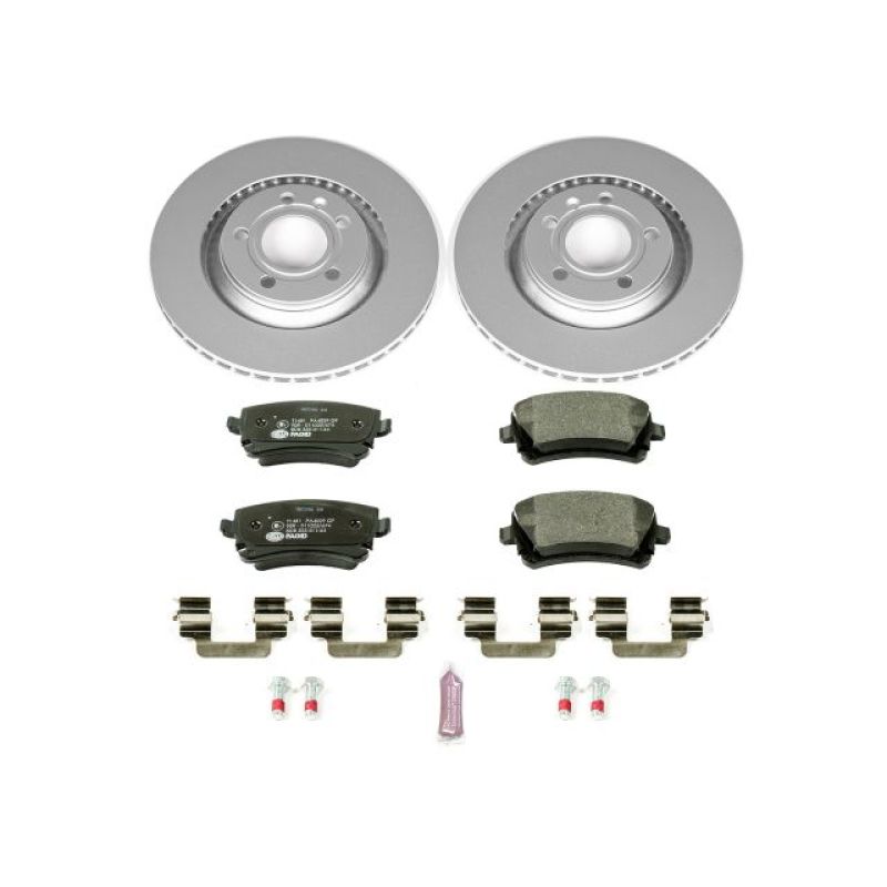 PowerStop Power Stop 03-10 Audi A8 Quattro Rear Euro-Stop Brake Kit