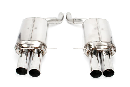 Dinan 06-10 BMW M5 (E60) Free Flow Axleback Exhaust System - Polished Tips