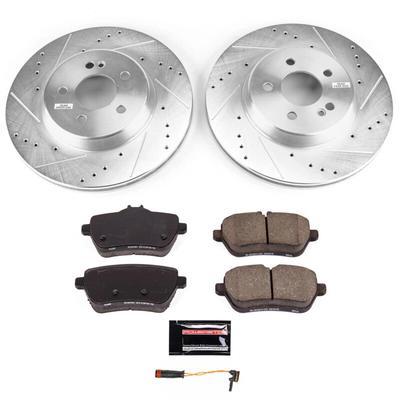 PowerStop Power Stop 18-20 Mercedes-Benz S450 Rear Z23 Evolution Brake Kit