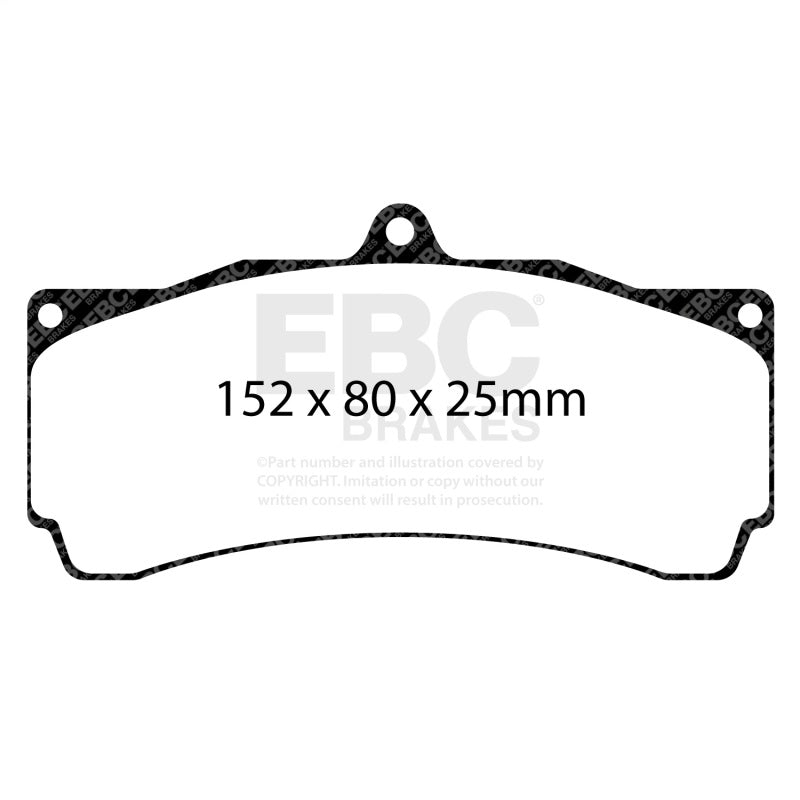 EBC Brakes Yellowstuff Performance Brake Pads