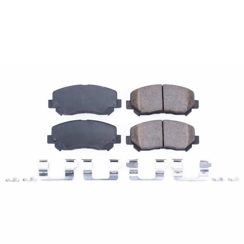 PowerStop Power Stop 15-17 Chrysler 200 Front Z17 Evolution Ceramic Brake Pads w/Hardware