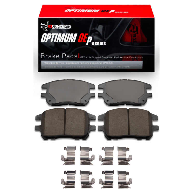 R1 Concepts R1 02-03 Lexus RX300 Front Optimum OE Pads & Hardware Kit