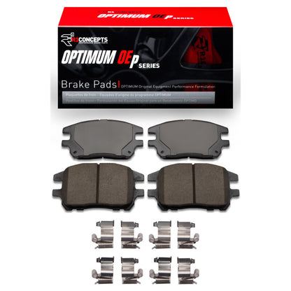 R1 Concepts R1 02-03 Lexus RX300 Front Optimum OE Pads & Hardware Kit