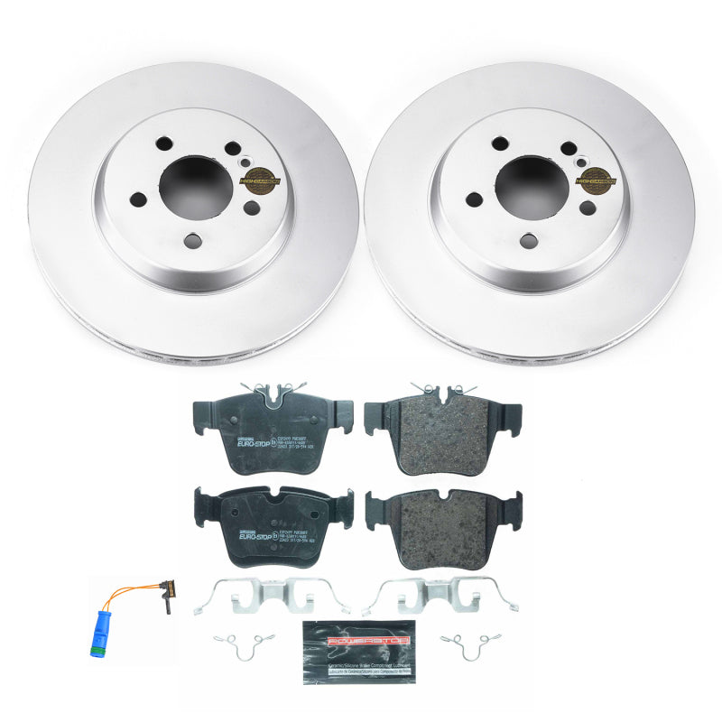 PowerStop Power Stop 17-21 Mercedes-Benz C43 AMG Rear Eurostop Brake Kit