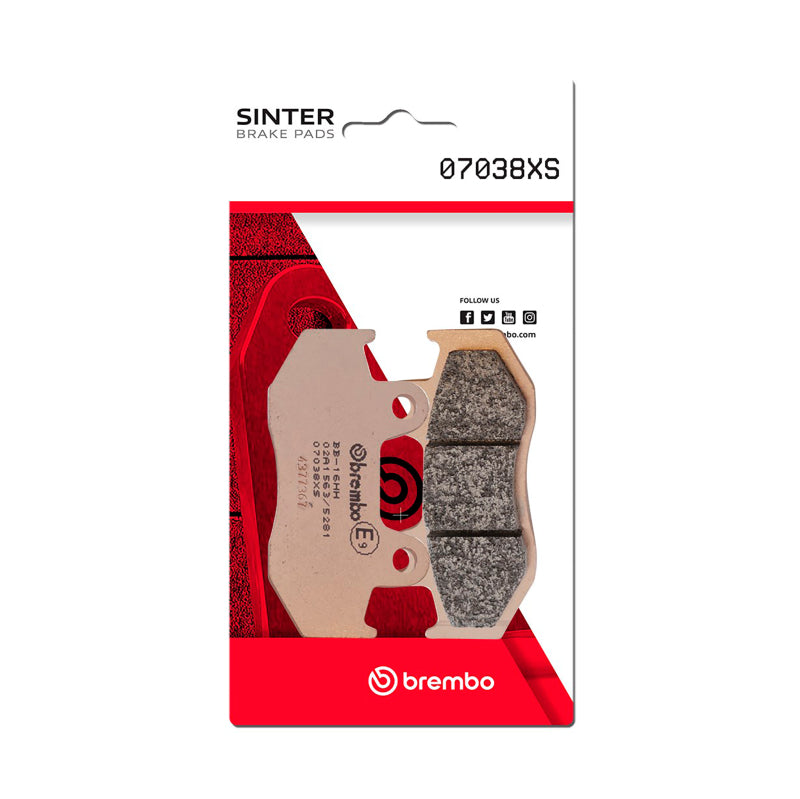 Brembo Powersports Brembo Honda Scv/Honda Ch/Honda Ses/Honda Ps/Honda Sh/Honda Lead Sinter Brake Pad - Front