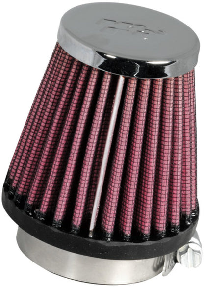 K&N Engineering K&N Universal Chrome Filter 1 15/16 inch FLG / 3 inch Base / 2 inch Top / 3 inch Height