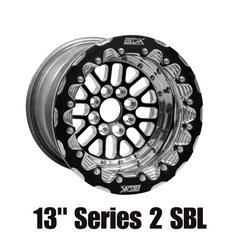 Belak Wheels Belak 13x10 / 5in BS / 5x114.3 BP / High Pad / Series 2 Wheel - Single Beadlock