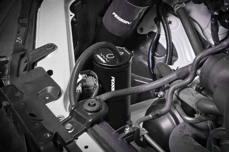 Perrin Performance PERRIN 02-26 Subaru WRX / 04-21 STI / 13-26 BRZ/GR86/FRS/86 Coolant Overflow Tank - Black