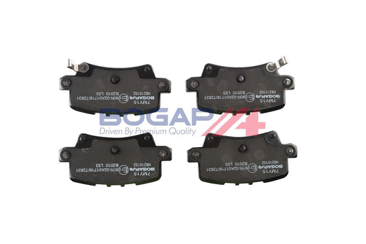 BOGAP H8210102 Brake Pad Set, Disc Brake | ML Performance Car Parts