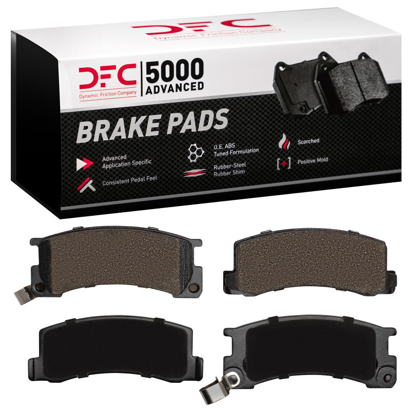 DFC 82-85 Toyota Celica Rear 5000 Advanced Semi Metallic Brake Pads