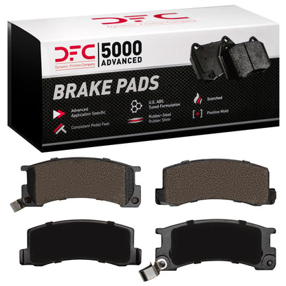 DFC 82-85 Toyota Celica Rear 5000 Advanced Semi Metallic Brake Pads