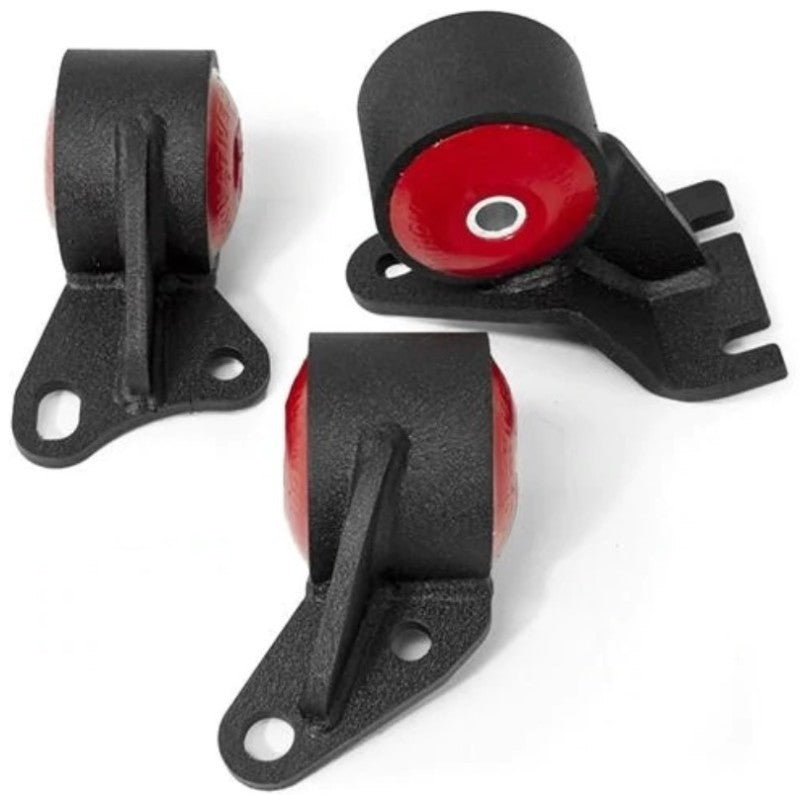Innovative Mounts Innovative 88-91 Civic D-Series Black Steel Mounts 85A Bushings (Cable)