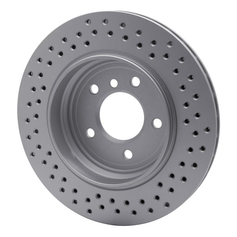 DFC 01-06 BMW 330Ci Rear Drilled GeoSPEC Coated Rotor