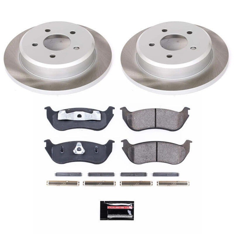 PowerStop Power Stop 96-02 Mercury Grand Marquis Rear Semi-Coated Rotor Kit