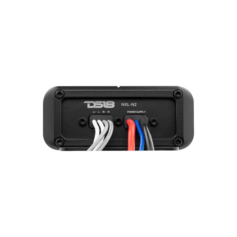 DS18 2-Channel Class-D Amp Full-Range 2x 100 Watts RMS at4 ohm IP67 Waterproof Rating