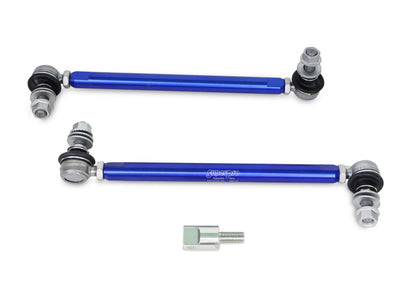 SuperPro 2015 Audi A3 Quattro Premium Front HD Adjustable End Link Set w/ DCC Adapter