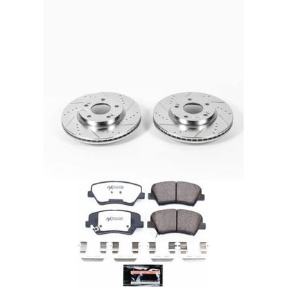 PowerStop Power Stop 11-16 Hyundai Elantra Front Z26 Street Warrior Brake Kit