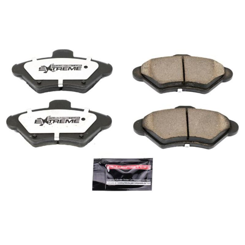PowerStop Power Stop 94-98 Ford Mustang Front Z26 Extreme Street Brake Pads w/Hardware