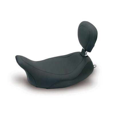 Mustang Motorcycle Mustang 08-21 Harley Electra Glide Std, Rd Glide, Rd King, Str Glide Touring Solo Seat -Black