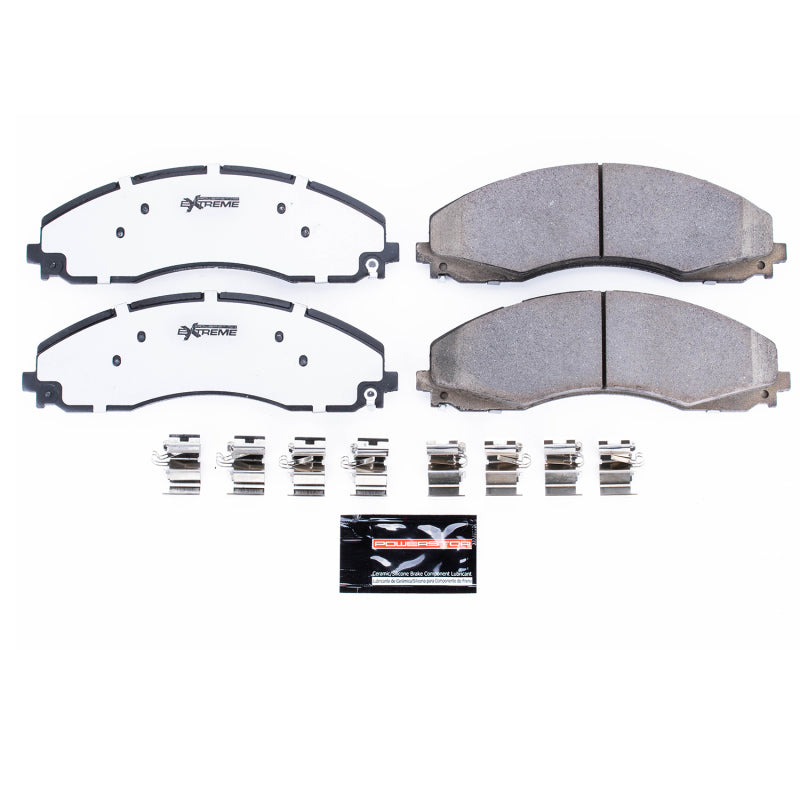 PowerStop Power Stop 17-19 Ford F-450 Super Duty Front Z36 Truck & Tow Brake Pads w/Hardware
