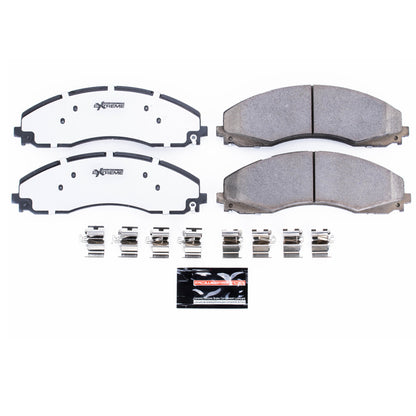 PowerStop Power Stop 17-19 Ford F-450 Super Duty Front Z36 Truck & Tow Brake Pads w/Hardware