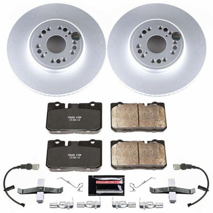 PowerStop Power Stop 95-00 Lexus LS400 Front Z17 Evolution Geomet Coated Brake Kit