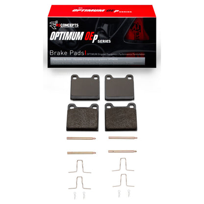 R1 Concepts R1 67-91 Mercedes-Benz 230SL Rear Optimum OE Pads & Hardware Kit