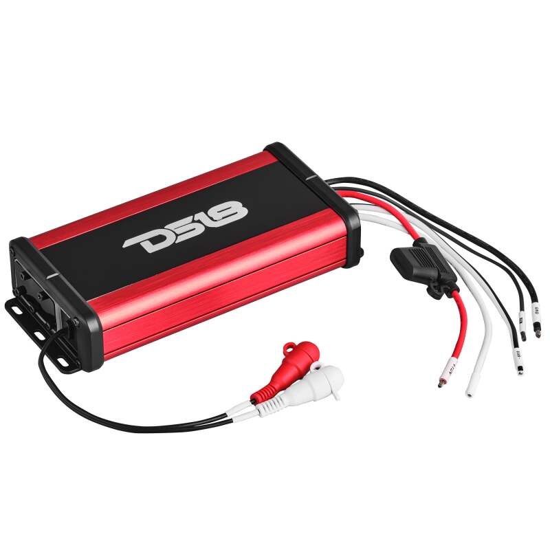 DS18 1-Channel Class-D Amp Monoblock 1 x 350 Watts RMS at1 ohm IP67 Waterproof Rating
