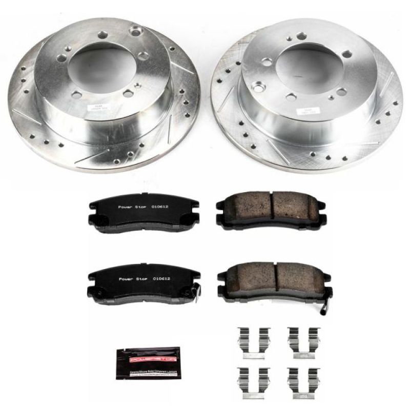 PowerStop Power Stop 95-05 Chrysler Sebring Rear Z23 Evolution Sport Brake Kit