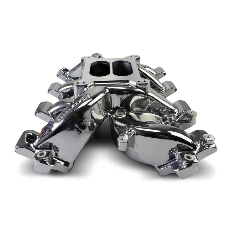 Edelbrock Chevy LS1 Performer RPM Intake Manifold Only - Chrome Plasma Finish