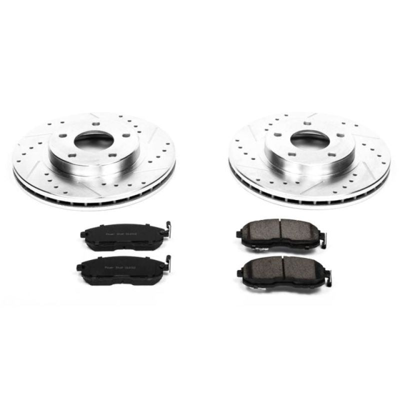 PowerStop Power Stop 99-01 Nissan Maxima Front Z23 Evolution Sport Brake Kit