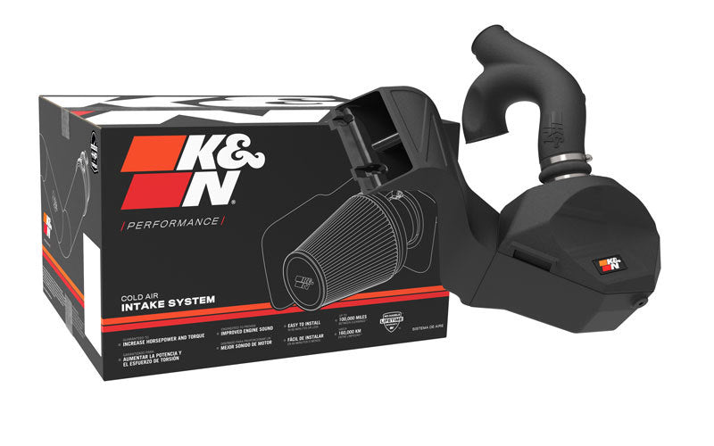 K&N Engineering K&N 2021+ Ford F150 V6-3.5L/2.7L F/I AirCharger Performance Intake