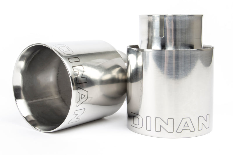 Dinan 17-24 Mini Cooper Clubman/Countryman S (F54/F60) Valved Axleback Exhaust - Polished Tips