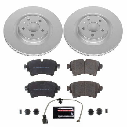 PowerStop Power Stop 2018 Audi Q5 Rear Z23 Evolution Sport Coated Brake Kit