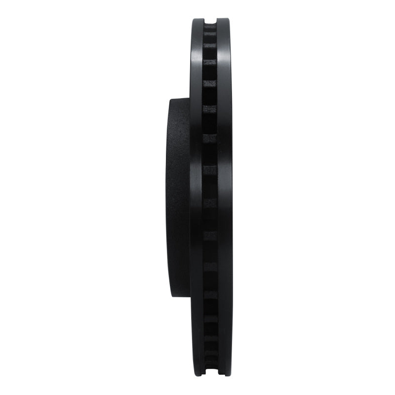 R1 Concepts R1 11-22 Dodge Durango Front Left Drilled & Slotted Black Brake Rotor
