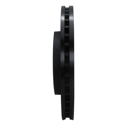 R1 Concepts R1 11-22 Dodge Durango Front Left Drilled & Slotted Black Brake Rotor