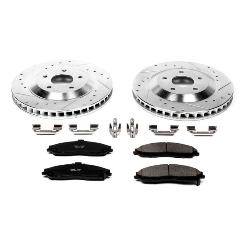 PowerStop Power Stop 2004 Cadillac XLR Front Z23 Evolution Sport Brake Kit