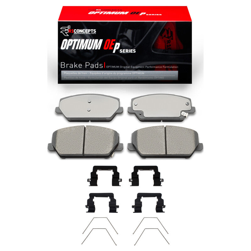 R1 Concepts R1 2022-2025 Hyundai Elantra N Front R1 Optimum OE Pads & Hardware Kit