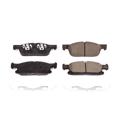 PowerStop Power Stop 15-19 Ford Edge Front Z17 Evolution Ceramic Brake Pads w/Hardware