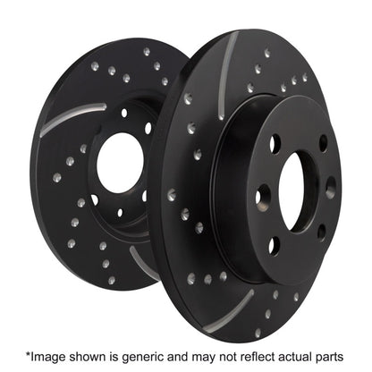 EBC 14+ Porsche Macan 3.6 Twin Turbo Rear GD Sport Rotors