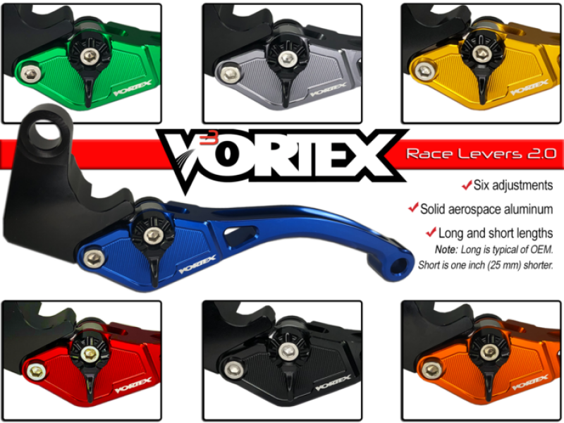 Vortex Racing H-L222 D01 Brake Lever Long- Blue