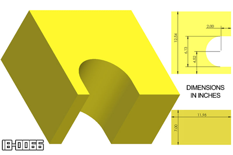 Radium Engineering Fuel Cell Foam - One Piece