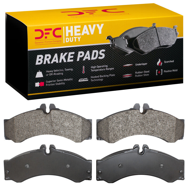 DFC 02-06 Dodge Sprinter 3500 Rear/Front Heavy Duty Pads - Semi Metallic
