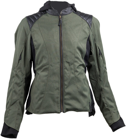 Speed and Strength Daydream Textile Jacket Olive/Black Womens - XL